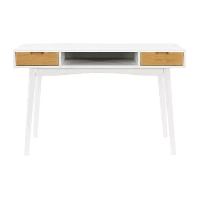Asstd National Brand Perry Writing Desk In White