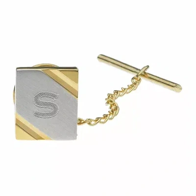 Asstd National Brand Personalized Two-toned Tie Tack In Multi