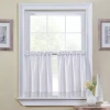 Asstd National Brand Regent 2-pc. Rod Pocket Window Tier In White