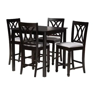 Asstd National Brand Reneau Pub Set In Gray