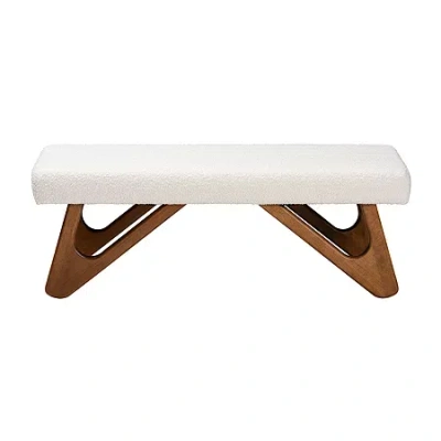 Asstd National Brand Rika Bench In White | ModeSens