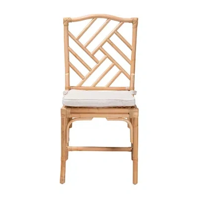 Asstd National Brand Rio Dining Chair In White