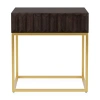 Asstd National Brand Rita End Table In Brown