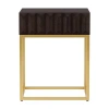 Asstd National Brand Rita End Table In Brown