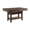 Asstd National Brand Rustic River Bar Table In Brown