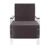Asstd National Brand Saddle Brook Armchairs Upholstered Armchair In Gray