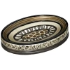 Asstd National Brand Safari Stripes Soap Dish In Brown