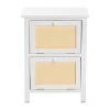 Asstd National Brand Sariah 2-drawer Nightstand In Sand