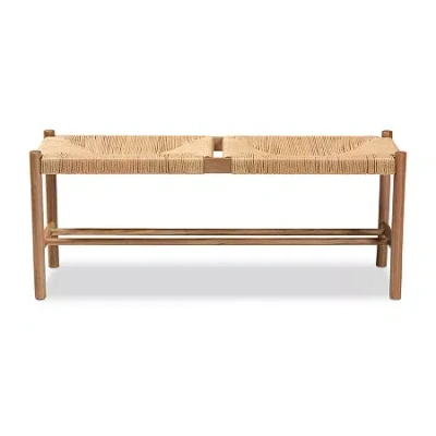 Asstd National Brand Saura Bench In Brown