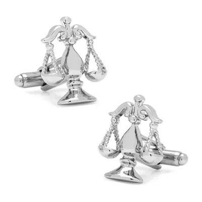 Asstd National Brand Scales Of Justice Cufflinks In Silver
