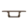 Asstd National Brand Seven Oaks Rectangular Wood-top Dining Table In Brown