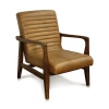Asstd National Brand Shepherd Armchair In Brown