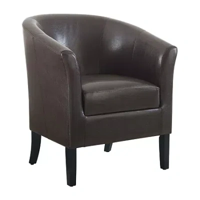 Asstd National Brand Simon Living Room Collection Club Chair In Brown