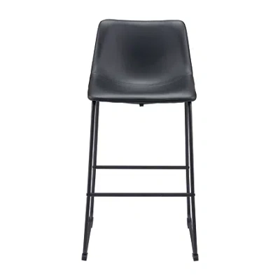 Asstd National Brand Smart 2-pc. Upholstered Bar Stool In Black