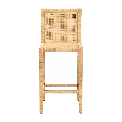 Asstd National Brand Sofia Dining Collection Counter Height Bar Stool In White