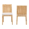 Asstd National Brand Sofia Dining Room Collection 2-pc. Dining Chair In White