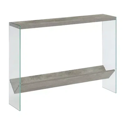 Asstd National Brand Soho Console Table In Brown