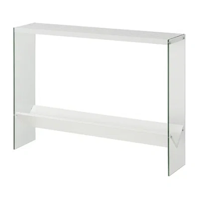Asstd National Brand Soho Console Table In White