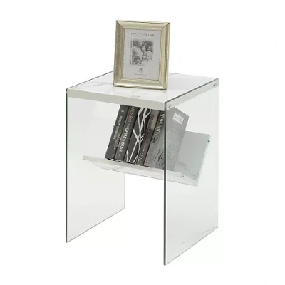 Asstd National Brand Soho End Table In White