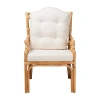 Asstd National Brand Sonia Living Room Collection Armchair In White