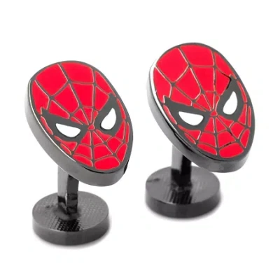 Asstd National Brand Spider-man Cufflinks In Red