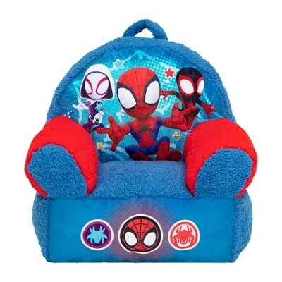 Asstd National Brand Spidey And His Amazing Friends Spiderman Armchair In Blue
