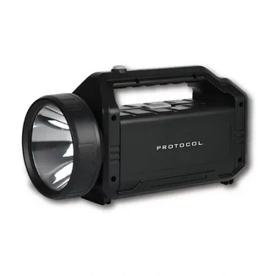 Asstd National Brand Spotlight And Tools Kit In Black