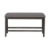 Asstd National Brand Stanton Bench In Gray