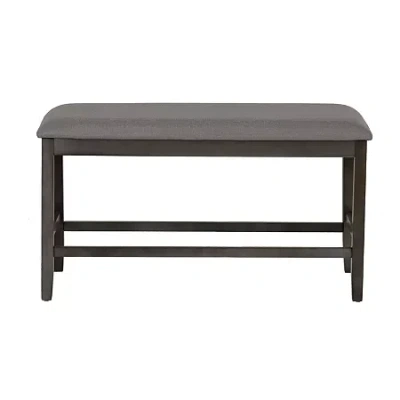 Asstd National Brand Stanton Bench In Gray