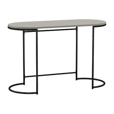 Asstd National Brand Stewart Office Collection Writing Desk In Gray