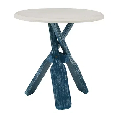 Asstd National Brand Stewart Side Table In Blue