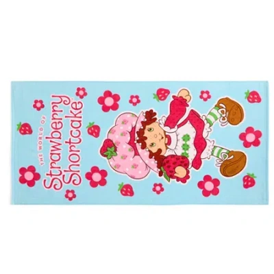 Asstd National Brand Strawberry Shortcake Beach Towel In Blue