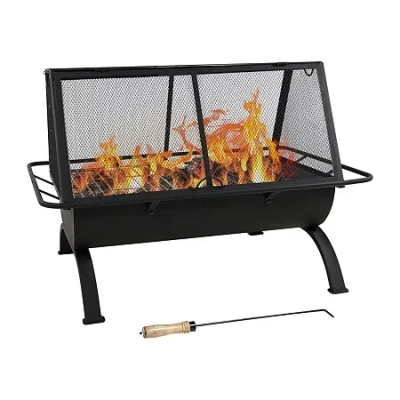 Asstd National Brand Sunnydaze Collection Fire Pit In Black