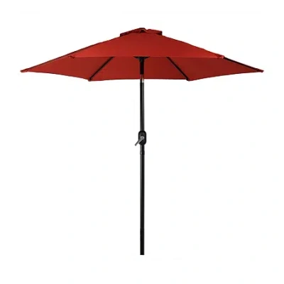 Asstd National Brand Sunnydaze Collection Patio Umbrella In Orange