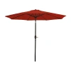 Asstd National Brand Sunnydaze Collection Patio Umbrella In Orange