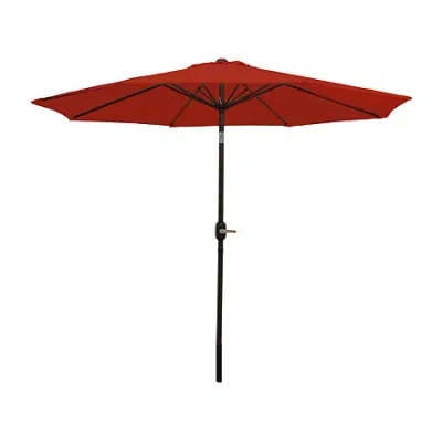 Asstd National Brand Sunnydaze Collection Patio Umbrella In Orange