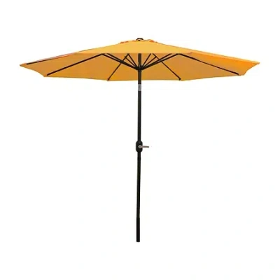 Asstd National Brand Sunnydaze Collection Patio Umbrella In Yellow