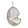 Asstd National Brand Sunnydaze Danielle Hanging Egg Chair In Sand