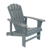 Asstd National Brand Sunnydaze Patio Collection Adriondack Chair In Gray
