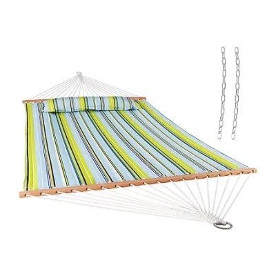 Asstd National Brand Sunnydaze Patio Collection Hammock In Blue