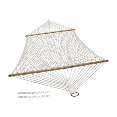 Asstd National Brand Sunnydaze Patio Collection Hammock In White