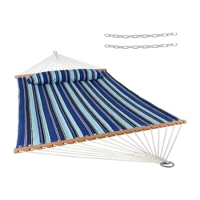 Asstd National Brand Sunnydaze Patio Furniture Hammock In Blue
