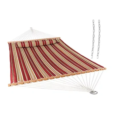 Asstd National Brand Sunnydaze Patio Furniture Hammock In Red
