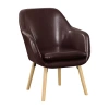 Asstd National Brand Take A Seat Charlotte Accent Chair In Brown