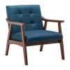 Asstd National Brand Take A Seat Natalie Arm Chair In Blue
