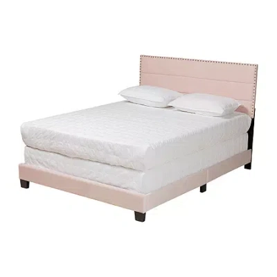 Asstd National Brand Tamira Bedroom Collection Bed In Pink