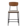 Asstd National Brand Taplin Counter Height Bar Stool In White
