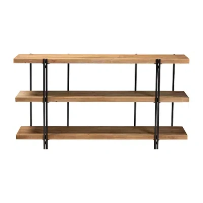 Asstd National Brand Tarah Living Room Collection Console Table In Brown