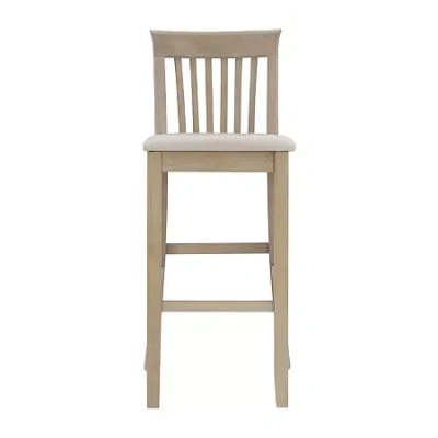 Asstd National Brand Tarlton Upholstered Bar Stool In Sand