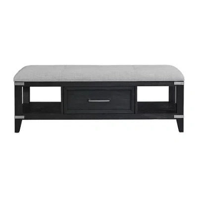 Asstd National Brand The Addyson Bedroom Collection Bench In Black